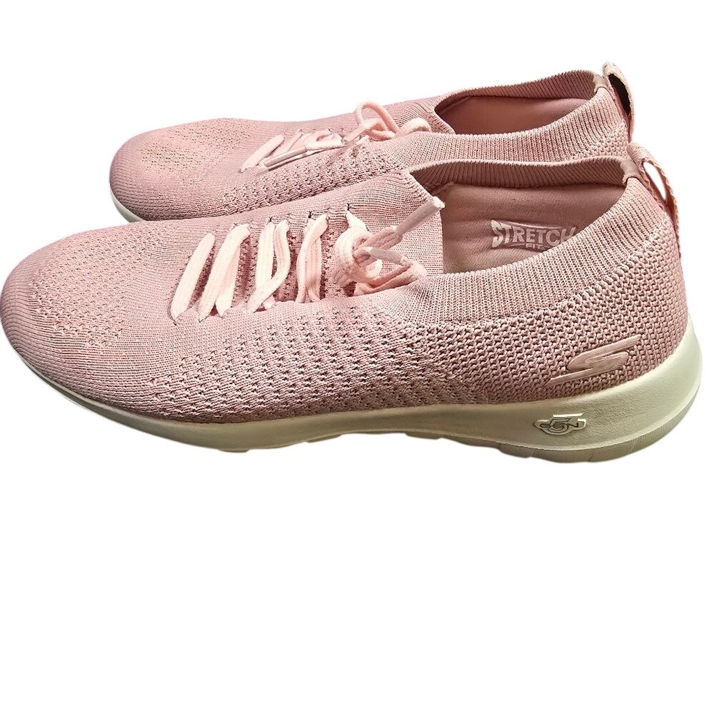 Skechers GoWalk‎ Joy Rose Pink Slip On Walking Shoes 124192 Womens 8